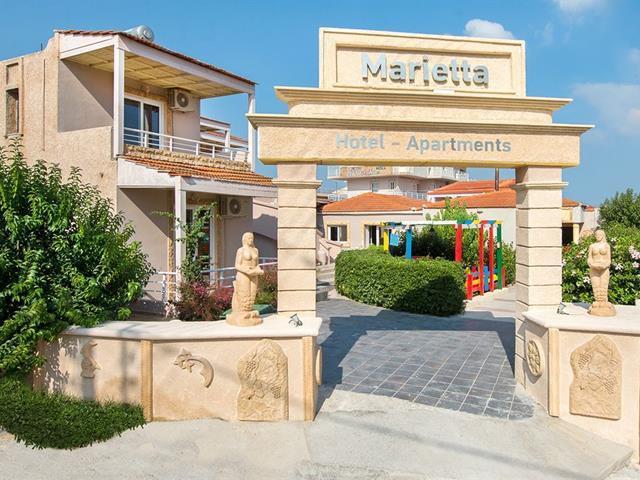 Marietta Hotel Apartments 帕斯蒂达 外观 照片